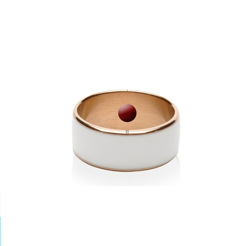 Smart Ring Wearable Device Multifunctional Black High-Tech