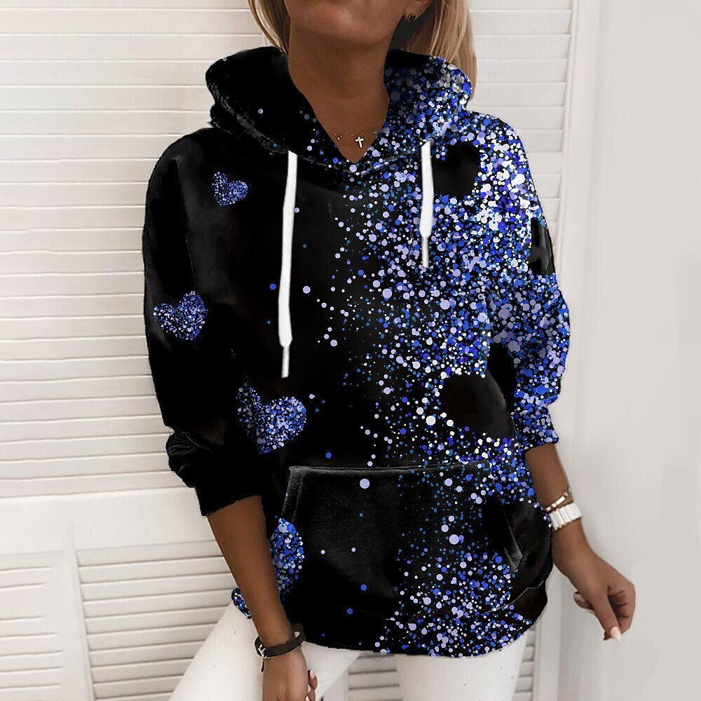 New Comfort Loose Casual Hooded Sweater