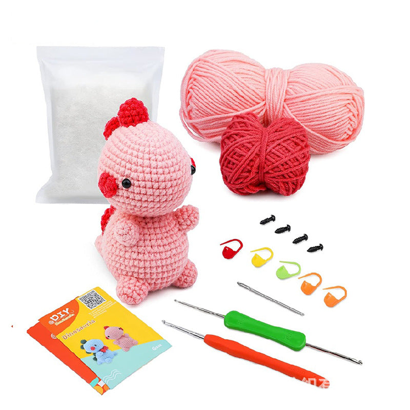 Crochet Material Package Woven Wool Ball Handmade Doll Diy Knitted Crochet Material Package