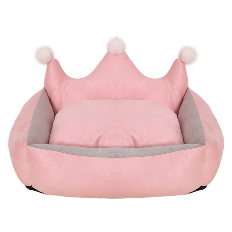 Scratch Resistant Crown Dog Bed