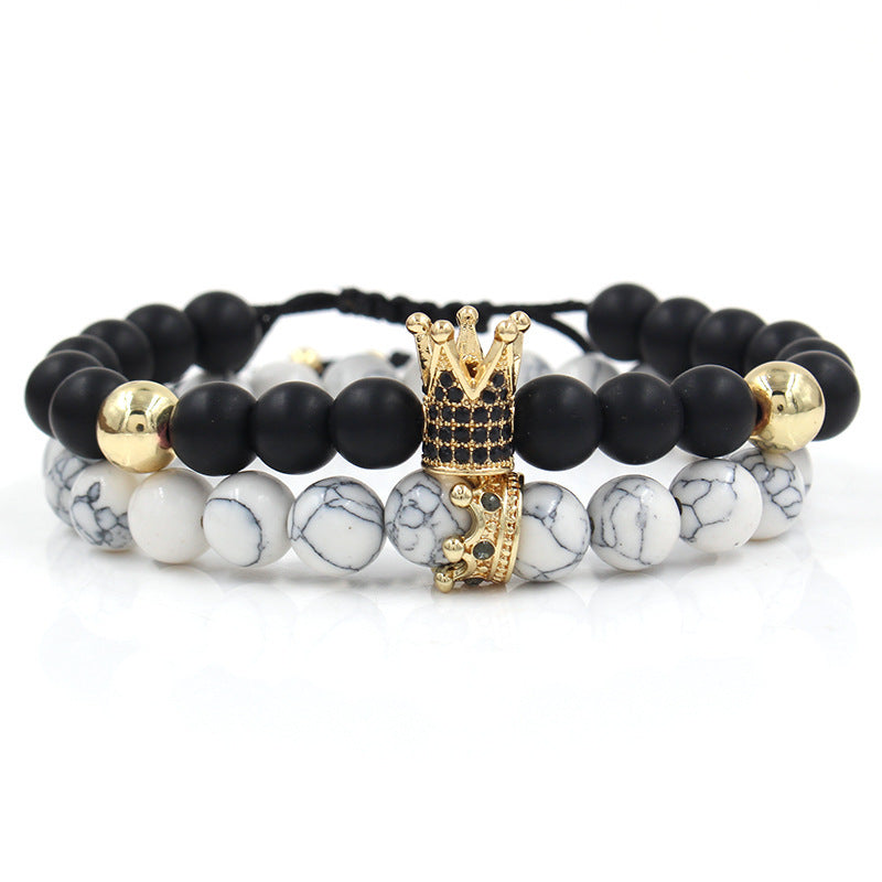 Crown White Pine Crown Bracelet