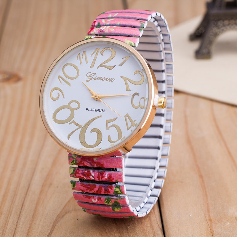 Elastic Band when Adornment Watches Ladies Watch