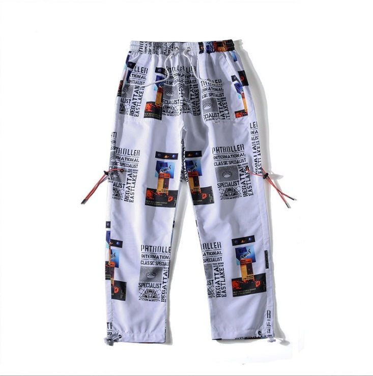 Loose Sports Beam Pants
