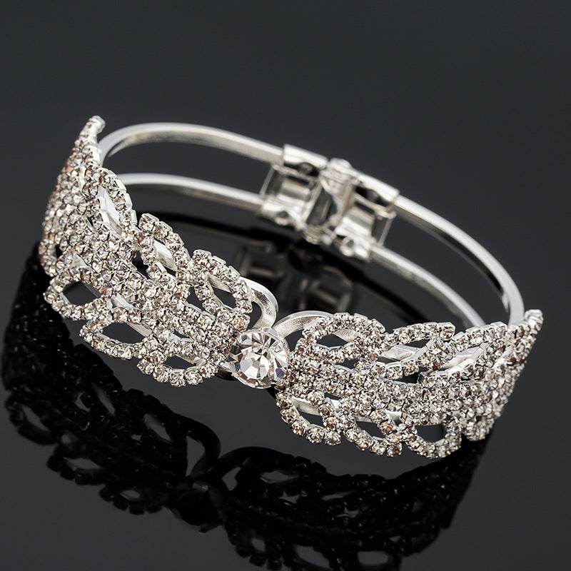 Diamond Hand Bracelet Day Gift