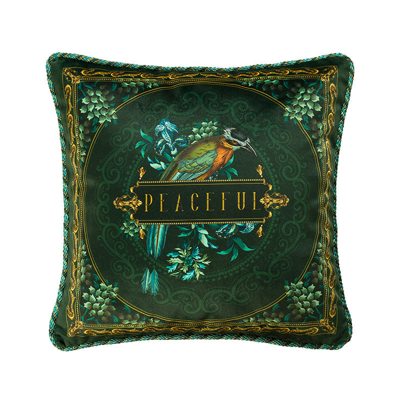 European Style Retro Light Luxury Living Room Sofa Cushion Pillowcase