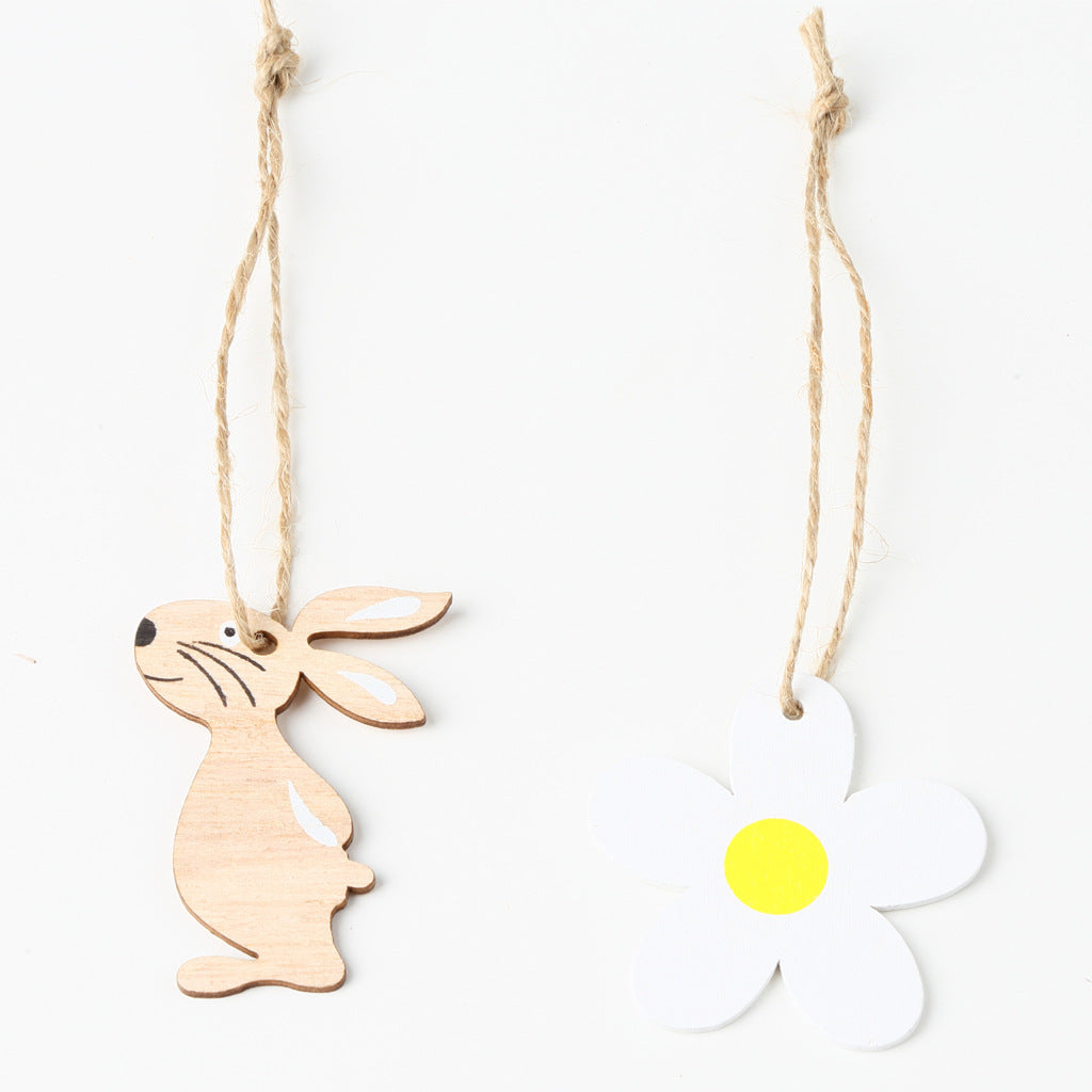 Easter Pillowcase Rabbit Photo Rabbit Pull Flag