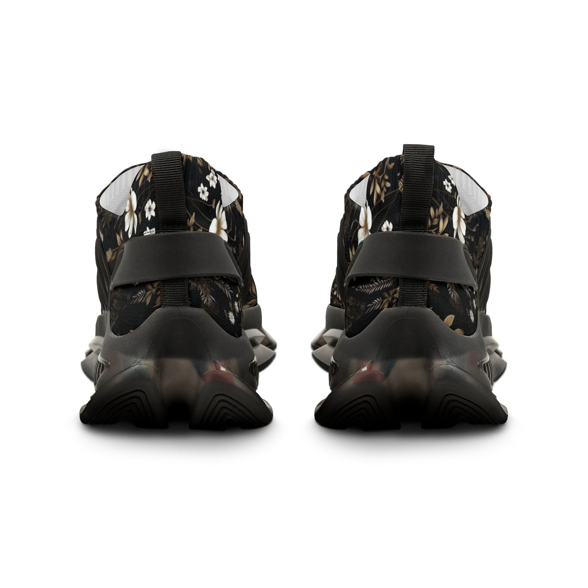 Floral Pattern Men's Mesh Sneakers - Stylish and Comfortable Footwear for Every Occasion