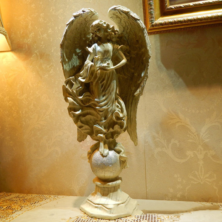 Creative Living Room TV Wine Cabinet Character Decoration Bedroom Statue