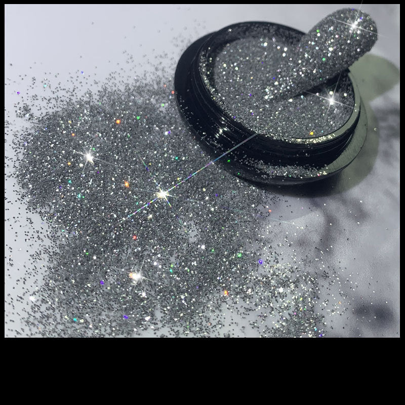 Glitter Nails Crystal Diamond Powder Net Celebrity Vibrato