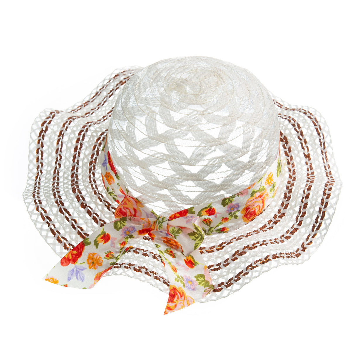 Ladies Fashion Sun Hat Foldable Straw Hat