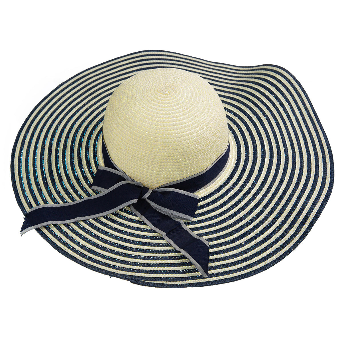 Ladies Fashion Sun Hat Foldable Straw Hat