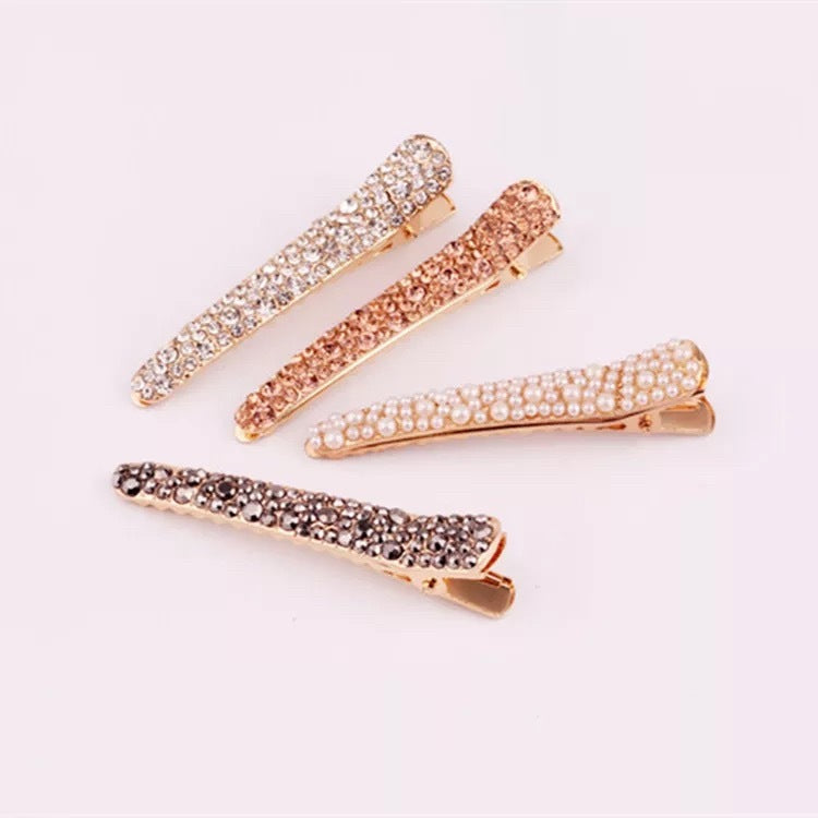 Korean Version Of Rhinestone Full Rhinestone Hairpin