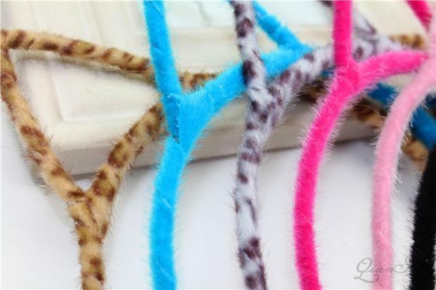Cute Cat Ear Headband Korea Super Cute Sweet Small Fresh Hairpin Headband Adult Headwear Face Wash Headband