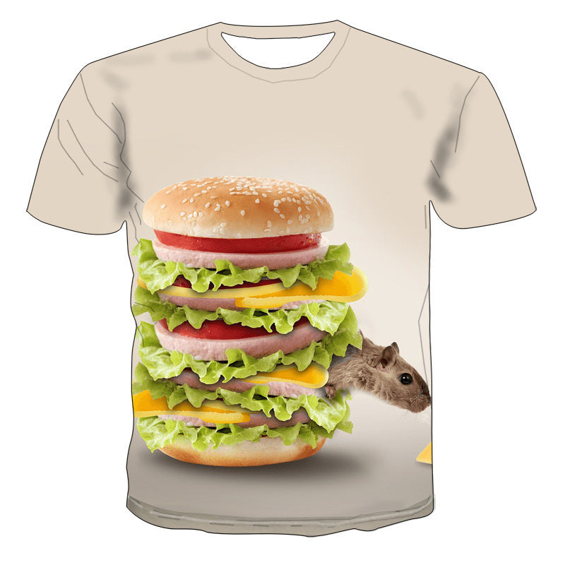 All Kinds Of Beer 3D Printing T-Shirt Men'S Short-Sleeved T-Shirt Plus Size