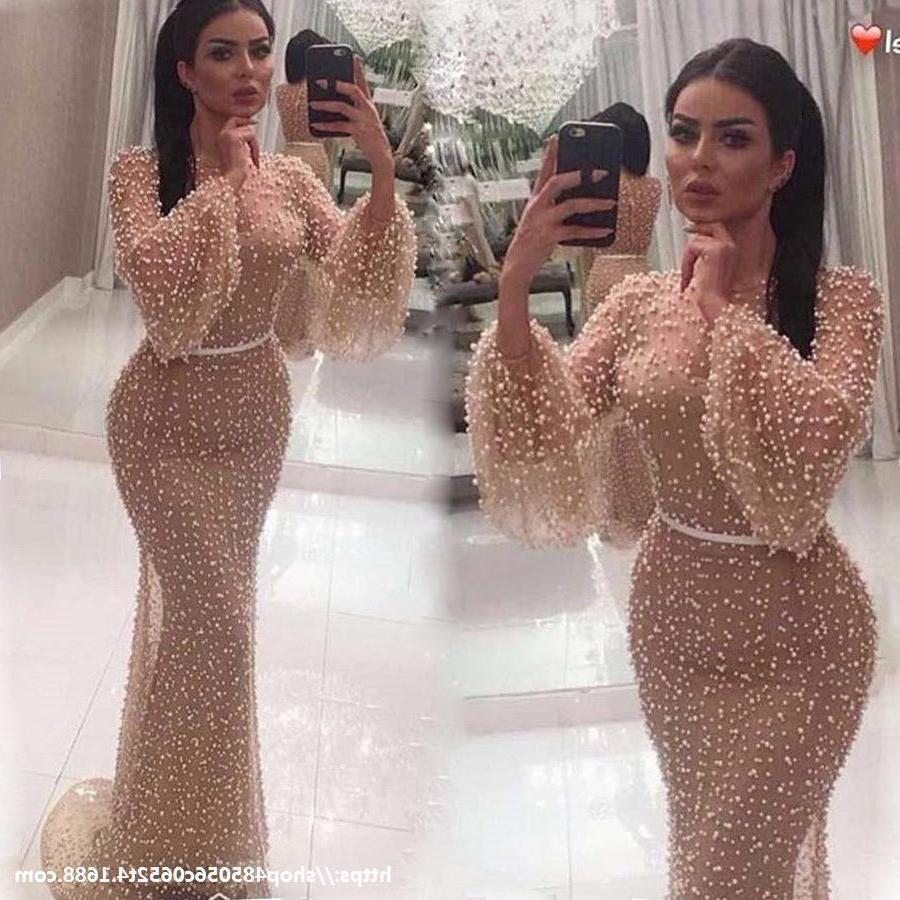 Robe Sexy, Fine Longue De Tulle Transparente Manches Longues