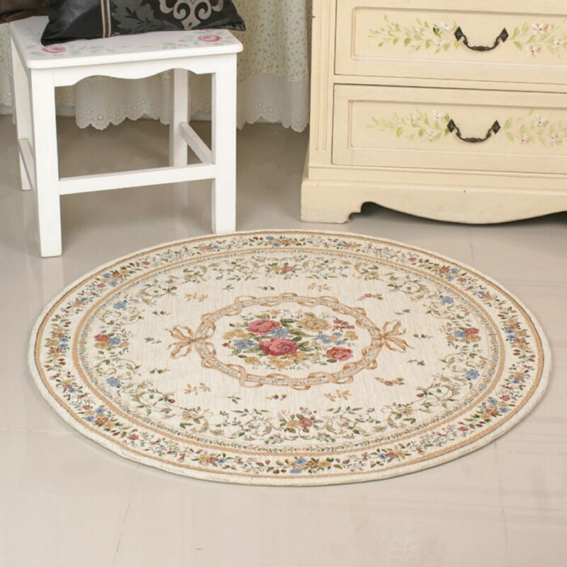 Garden Mat Round Carpet Living Room Vestibule Bedroom
