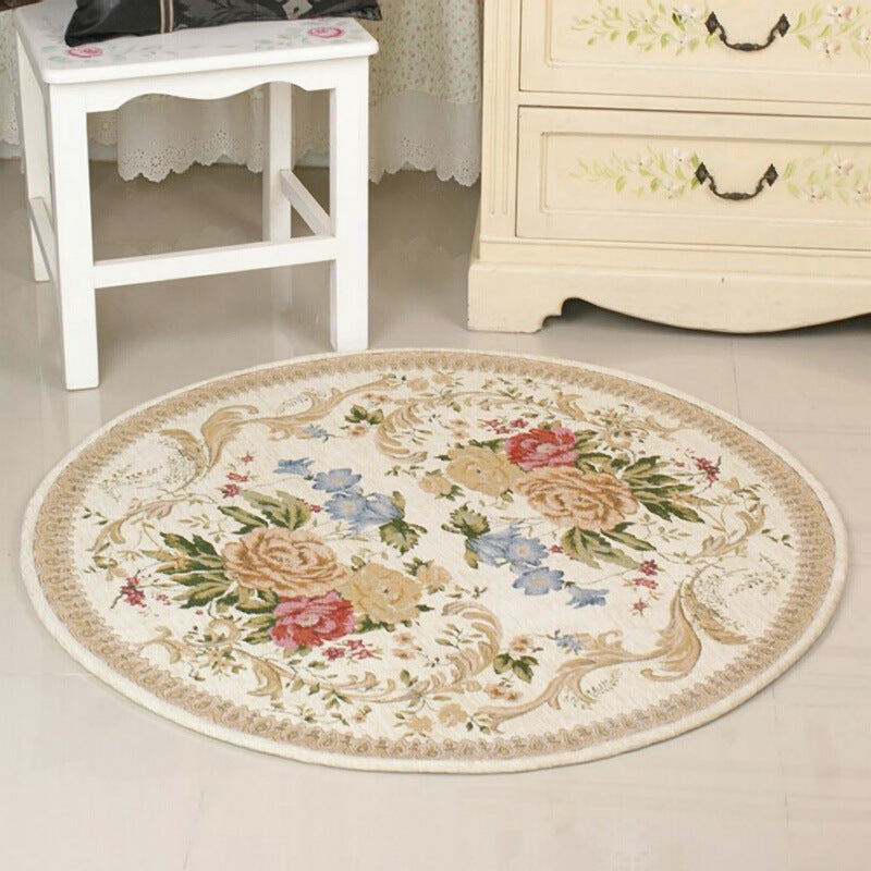 Garden Mat Round Carpet Living Room Vestibule Bedroom