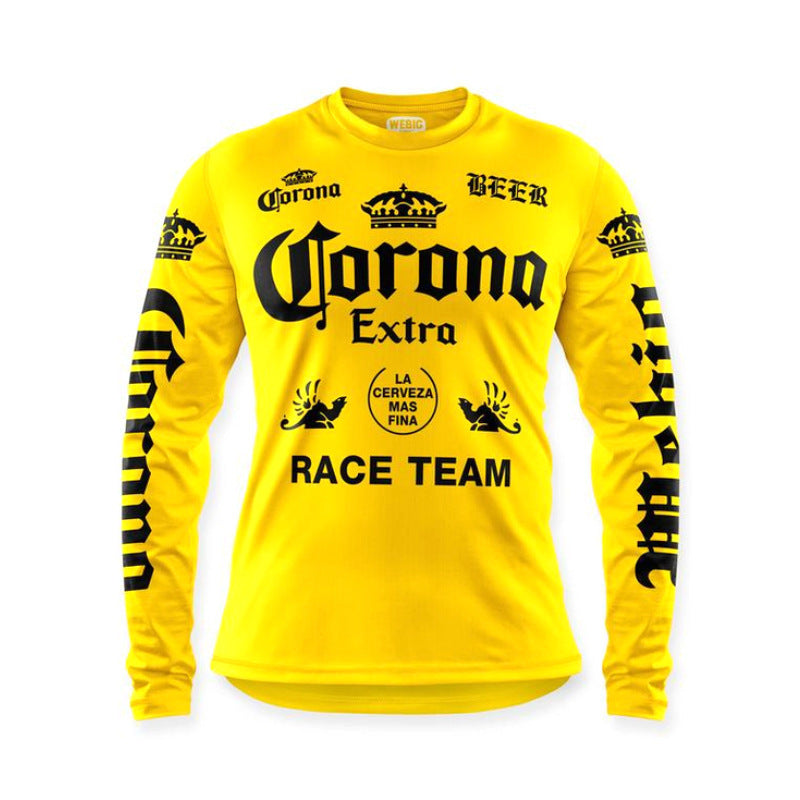 Road Bike Scrambling Motorcycle Top Riding Team Uniform