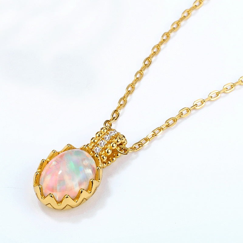Forest Classical Egg Pendant