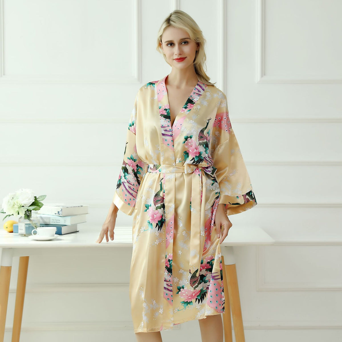 Peacock Pattern Pajamas