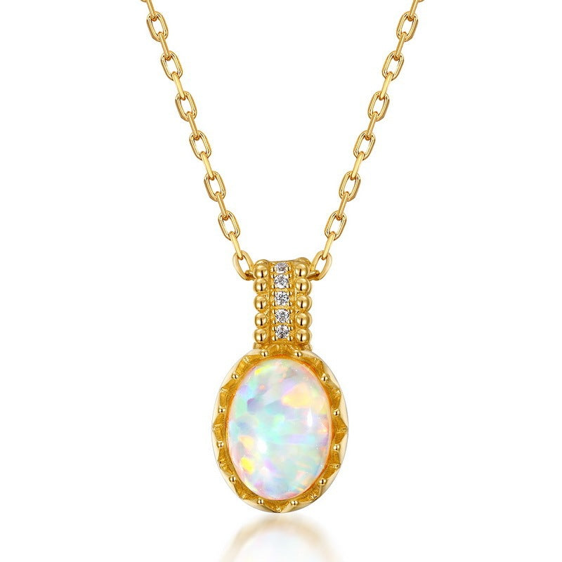 Forest Classical Egg Pendant
