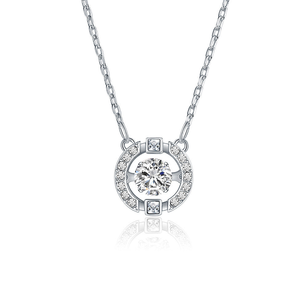 Colorful And Lively Crown Necklace Pendant For Women