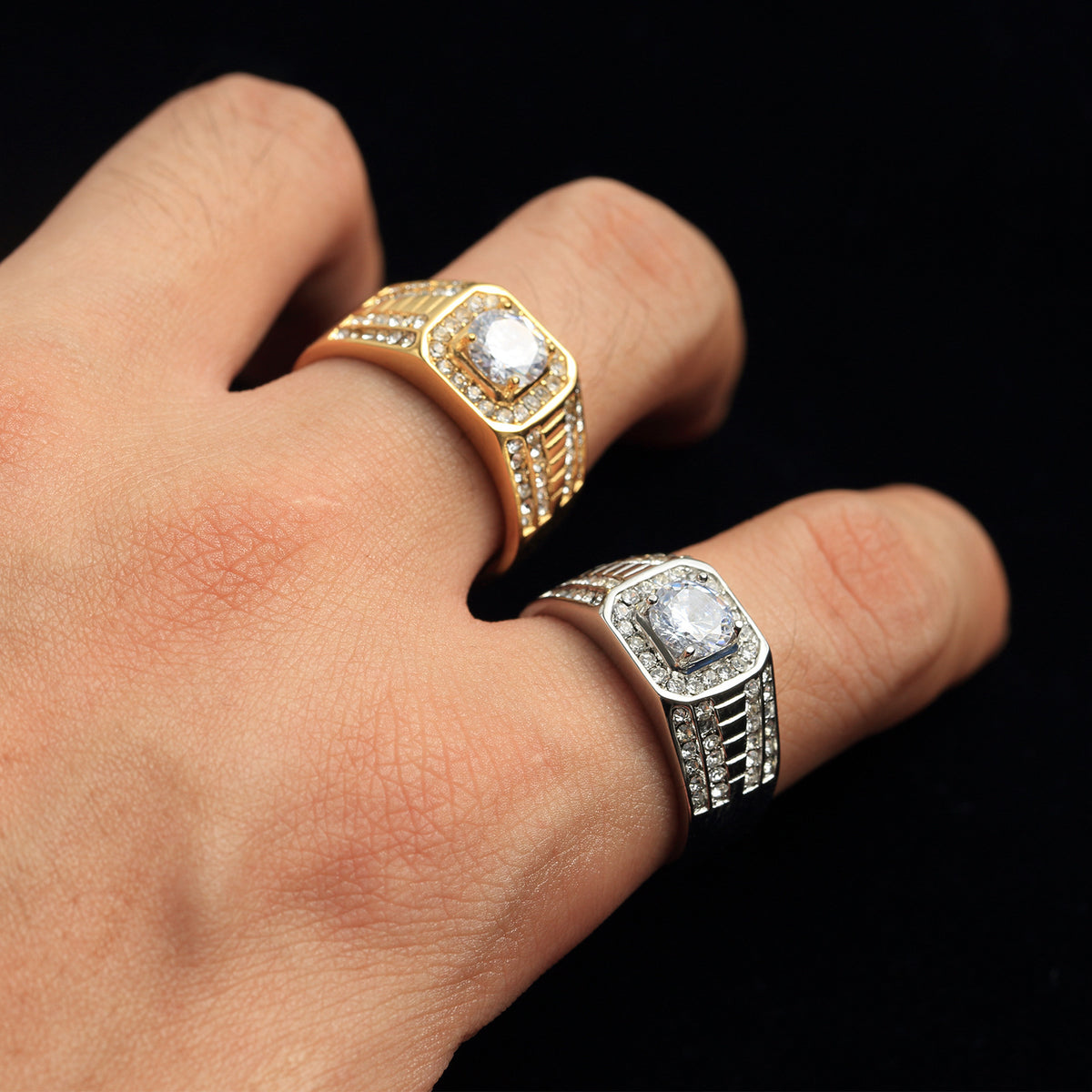 Fashion Hip-Hop Men And Women's Rings