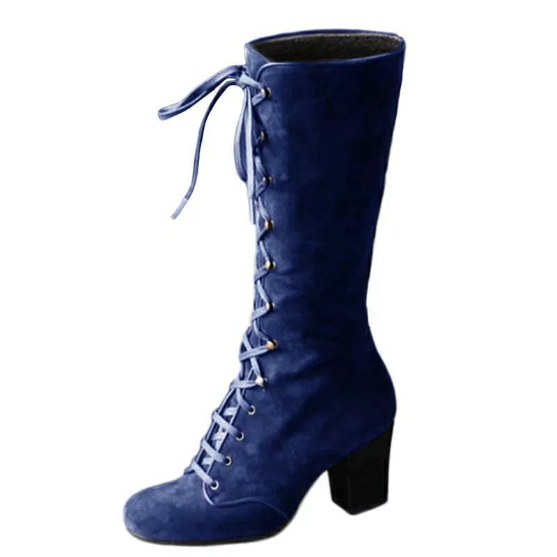 Front Lace-Up Rider Boots