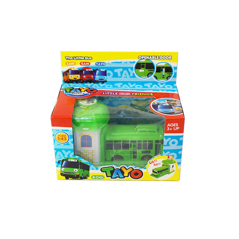 Cart Small Bus Children's Bus Toy Ejection Car Parking Lot