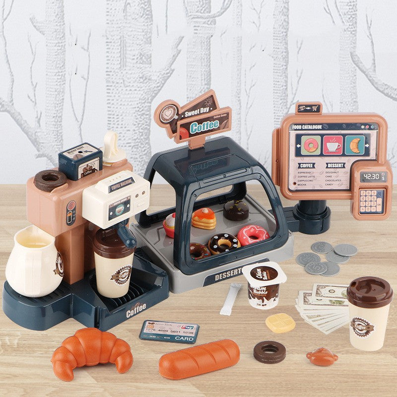 Simulation Sound And Light Water Coffee Machine Candy