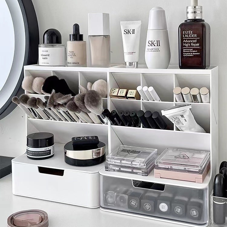 Cosmetics Storage Box Dresser Drawer Large Capacity