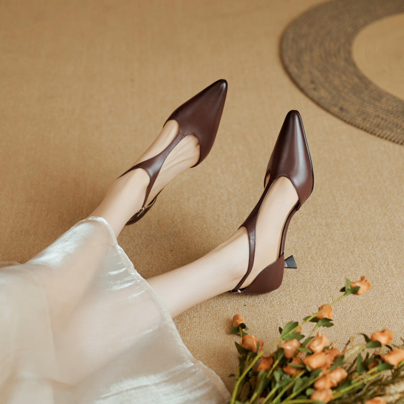 Women's Special Interest Light Luxury Vintage High Heels