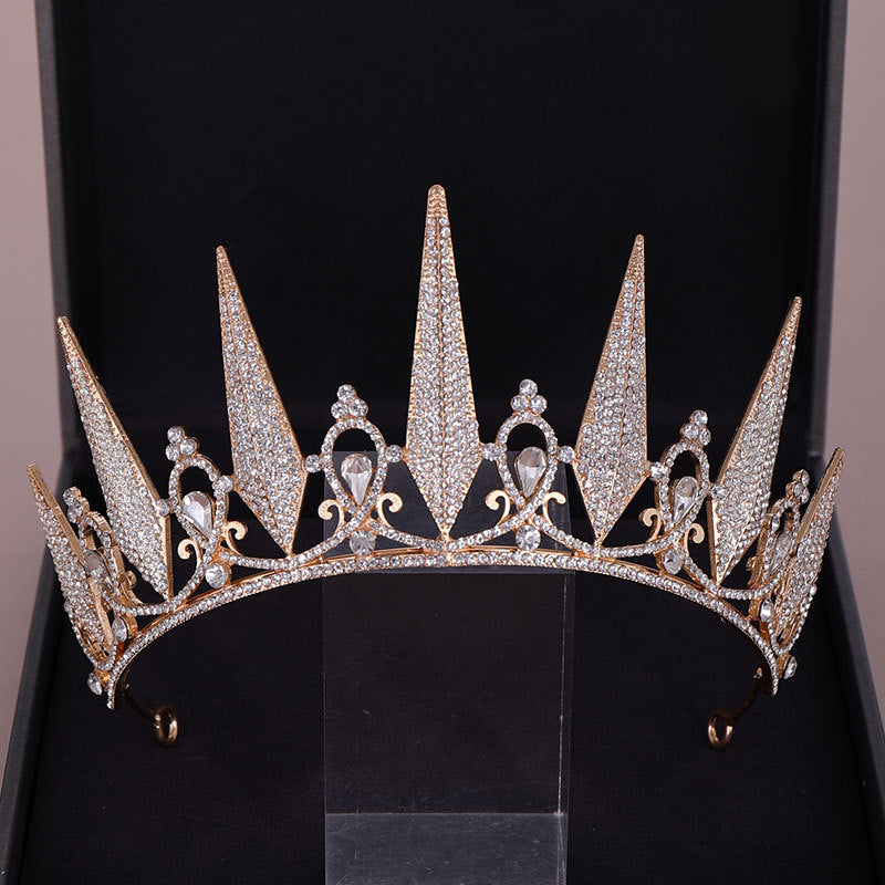Bridal Crystal Crown Headband Wedding Dress Accessories