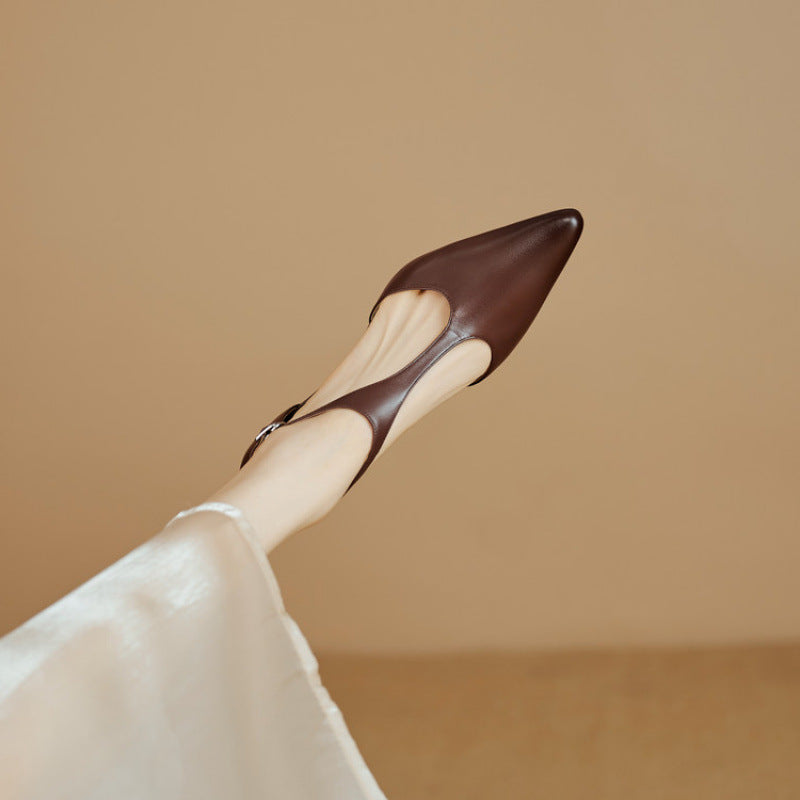 Women's Special Interest Light Luxury Vintage High Heels