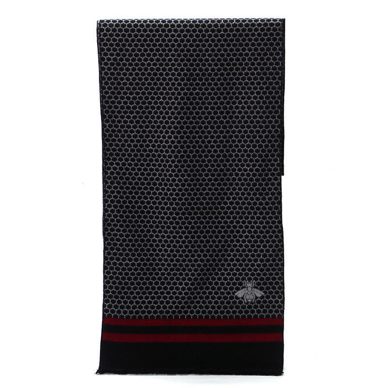Fashion Luxury Cotton Mens Shawl