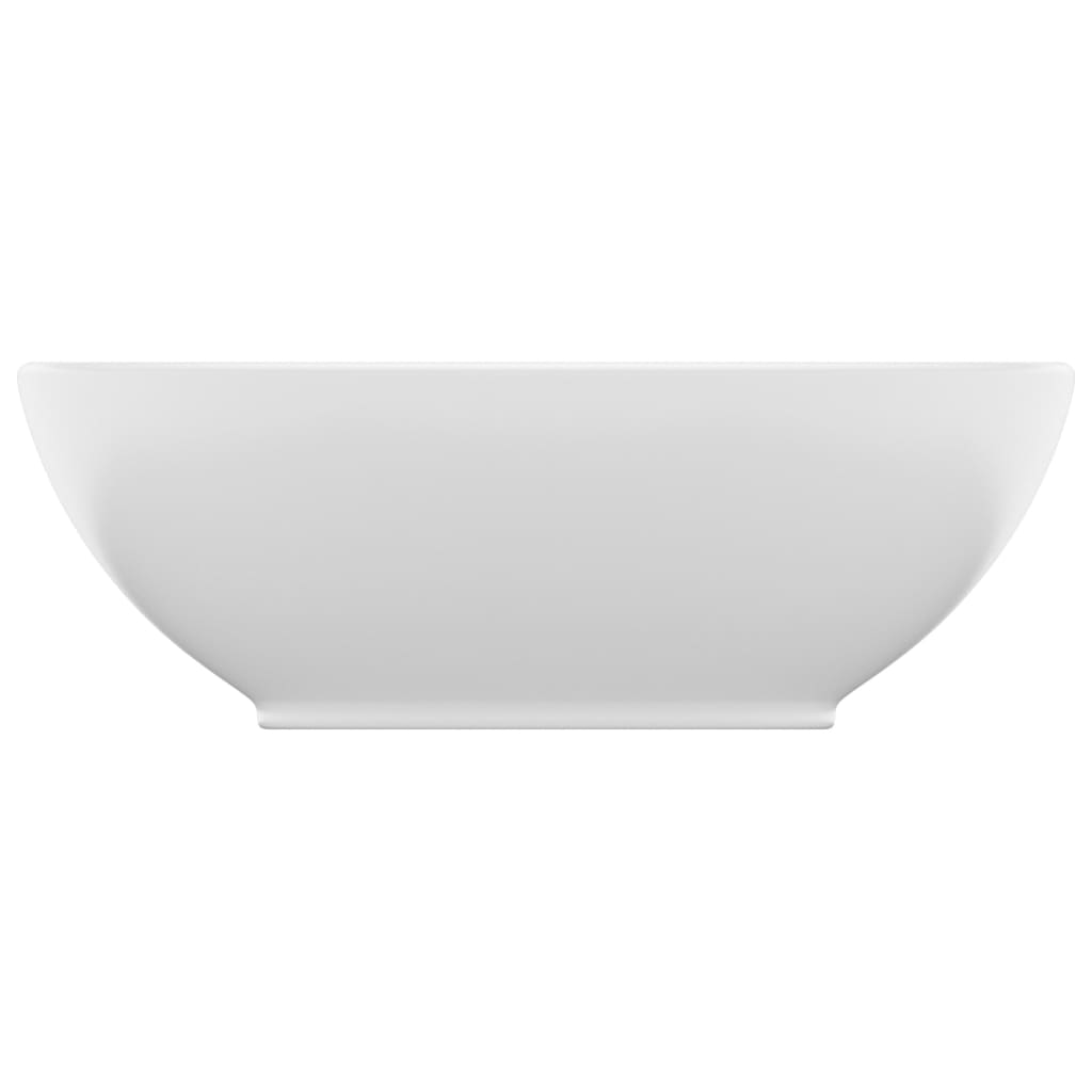 Luxury Oval Washbasin Matte Ceramic Luxury