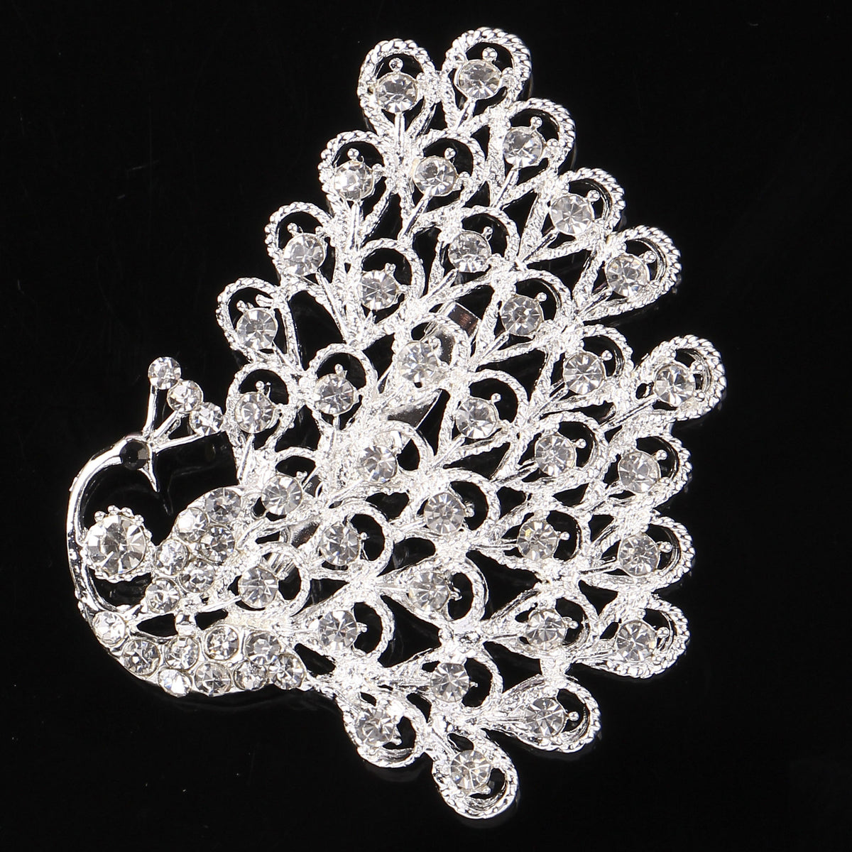 Peacock Diamond Corsage