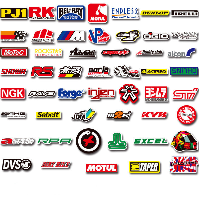 Car and Motorcycle Stickers