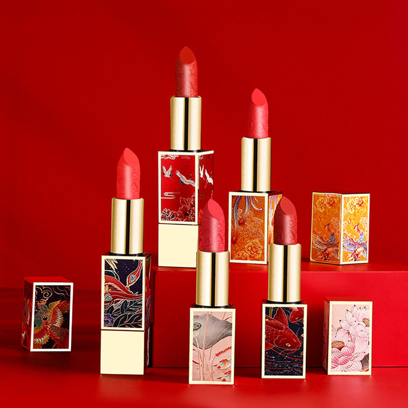 Chinese Style Carved Lipstick