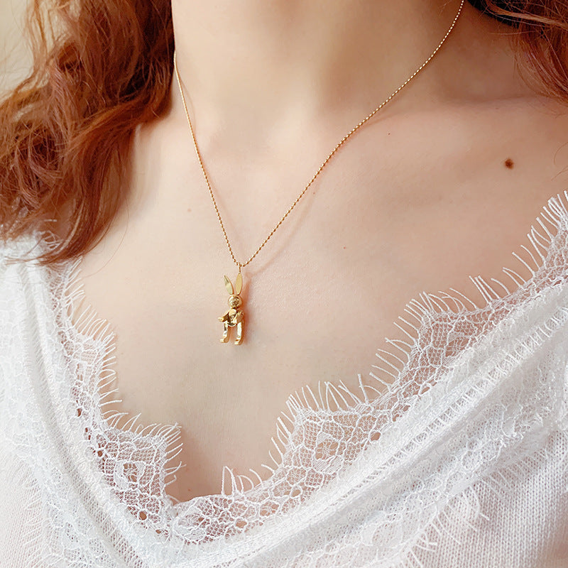 Delicate Rabbit Necklace