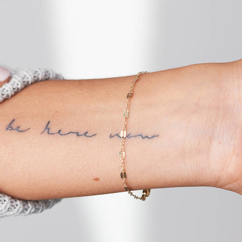 Gold Bracelet Korean Fashion Chain Bracelet