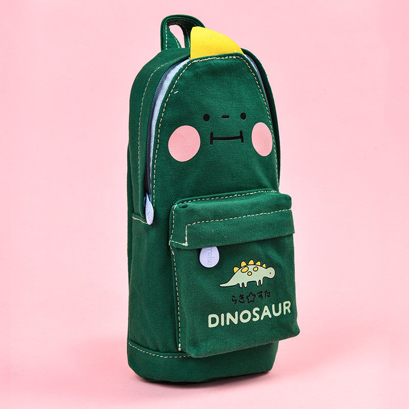 Cute Schoolbag Pen Large Capacity Stationery Bag
