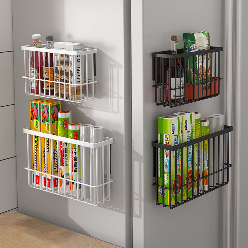 Kitchen Refrigerator Magnetic Storage Rack