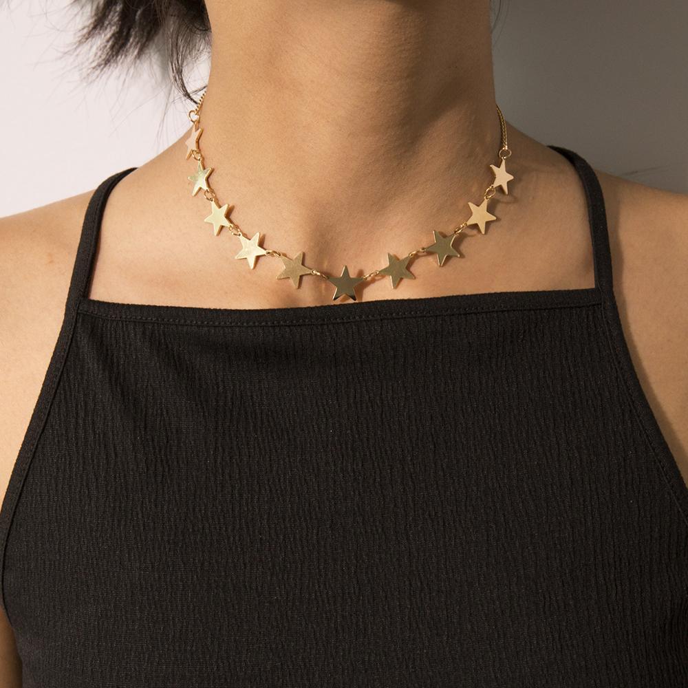 Vintage Multi-Layered Love Heart Boho Pendant Choker Necklace