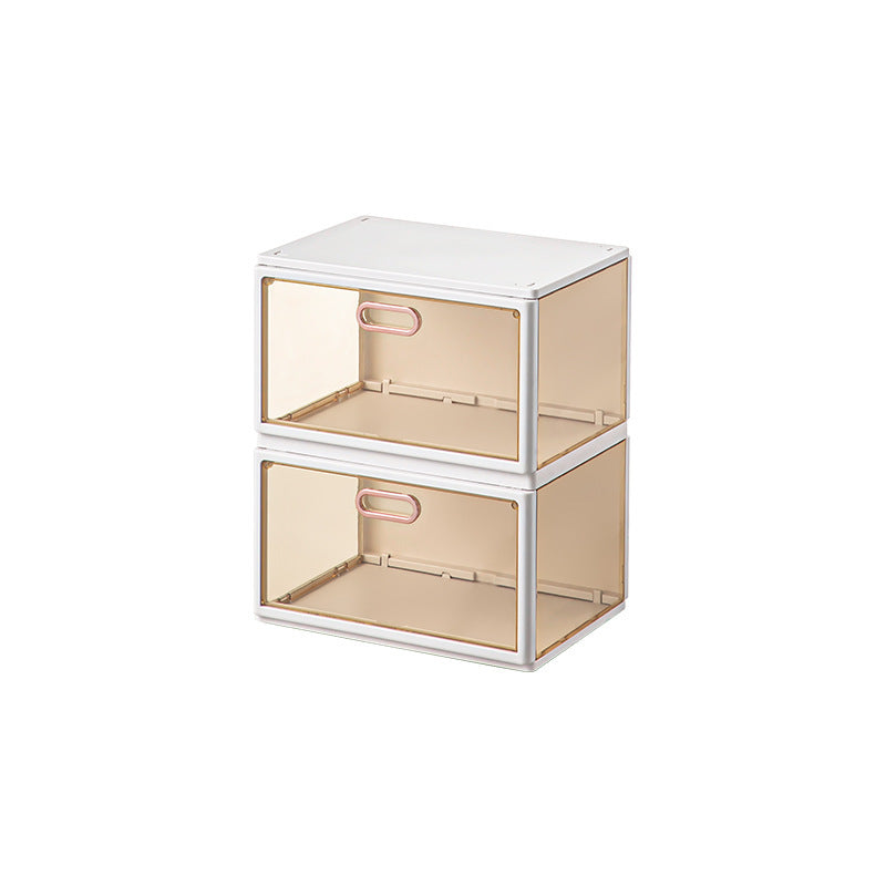 Foldable Cabinet Retractable Shoes Storage Box Home Entrance Dustproof Organizer