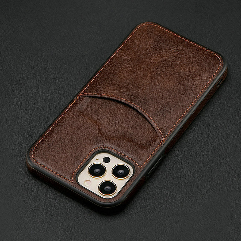 All-Inclusive Plain Leather Fall Protection Case