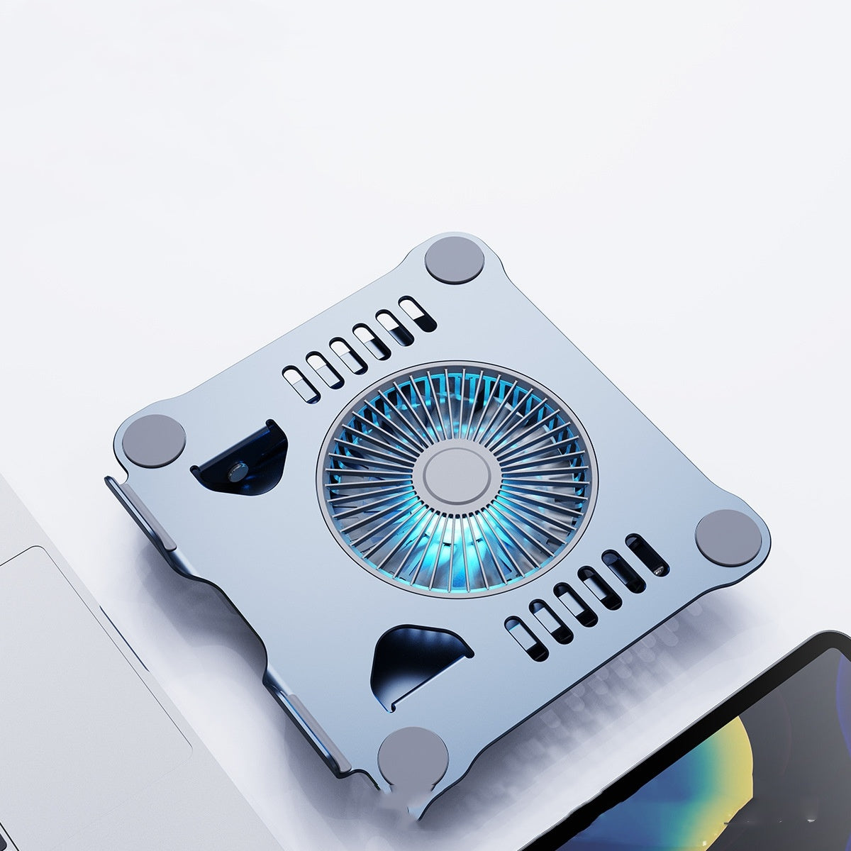 Laptop Stand With Fan Cooling Tablet Computer Stand