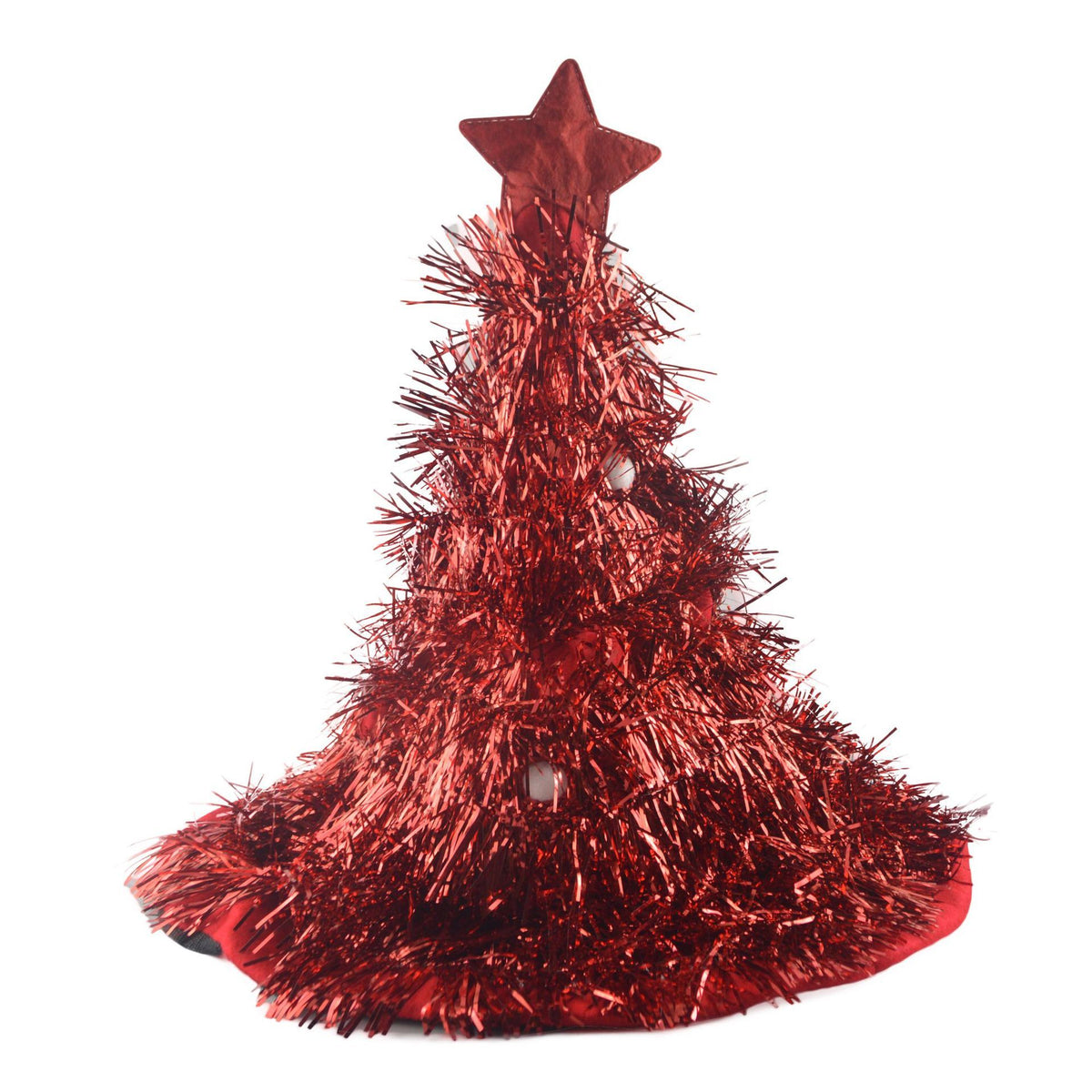 Christmas Green Gold Silk Christmas Hat Decoration