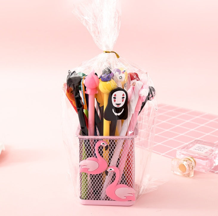 Korean Girl Heart Stationery Gift Bag Set Creative Boys And Girls Cartoon Gel Pen Prize