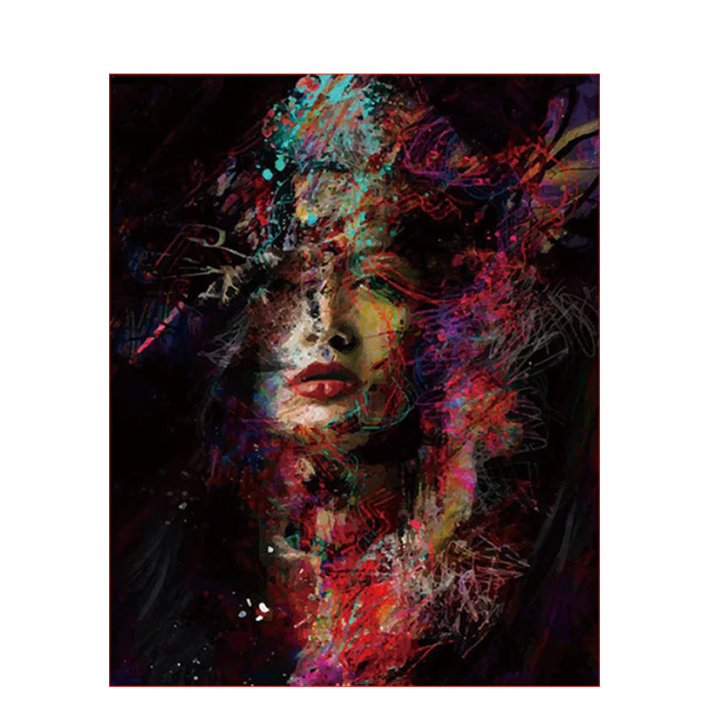 Digital Oil Painting Decorative Frameless